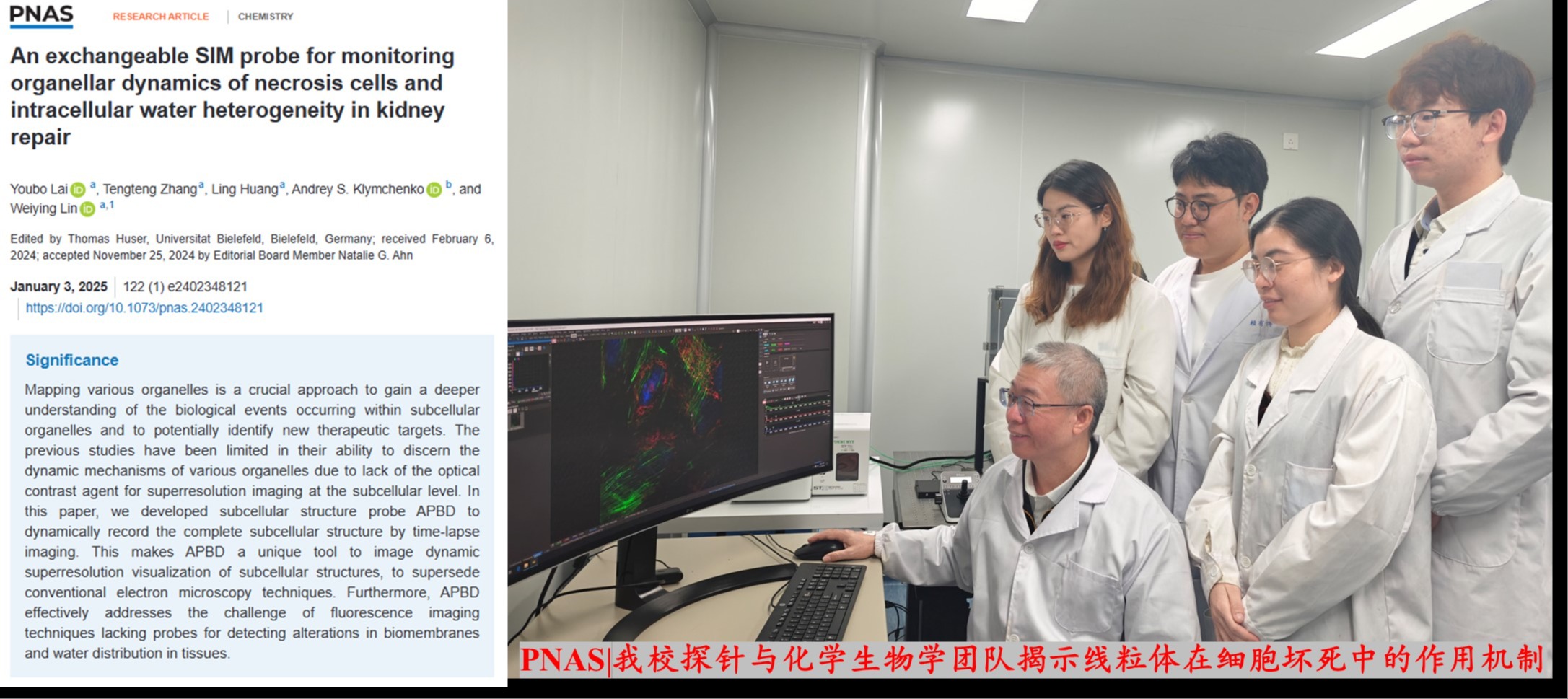谈球吧探针与化学生物学团队在超高分辨探针领域取得重大突破