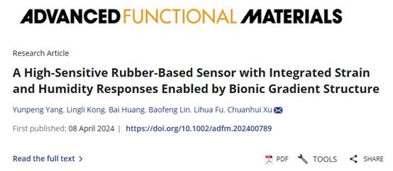 我院徐传辉教授团队在《Advanced Functional Materials》发表高水平研究成果